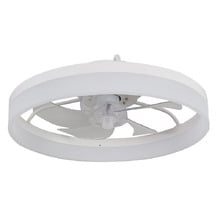 Tron 46cm DC Low Profile Ceiling Fan with LED Light